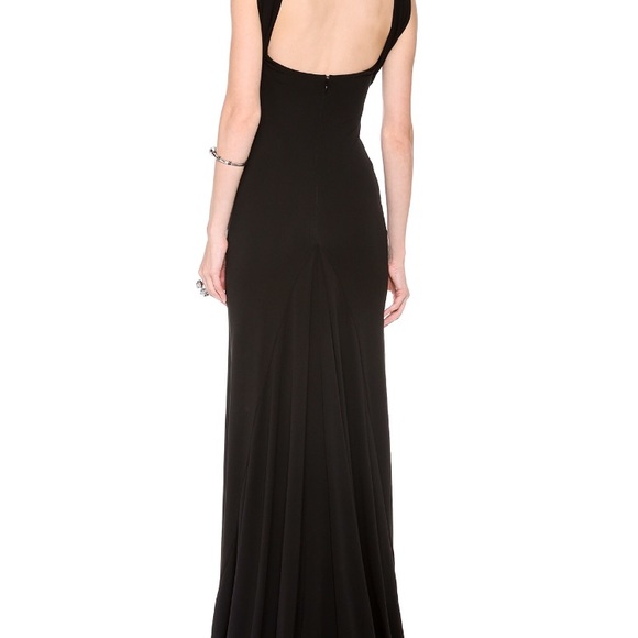 DSquared2 Gathered Bust Draped Gown - Picture 3 of 6